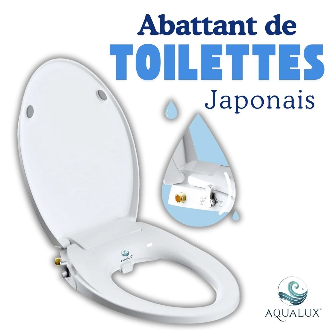 Abattant WC - Bidet japonais AQUALUX