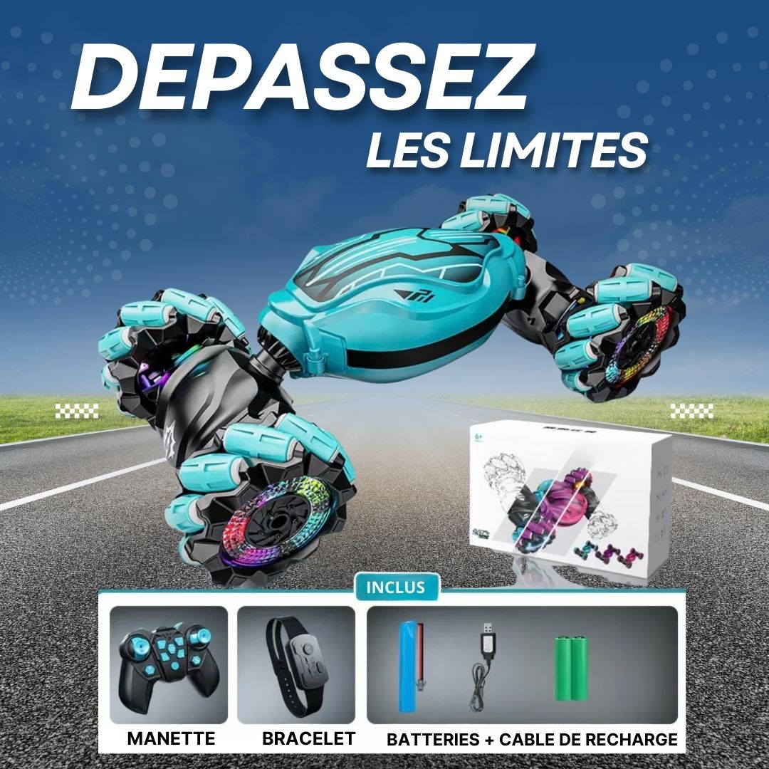 Voiture Cascadeuse Double Face - Tous terrains