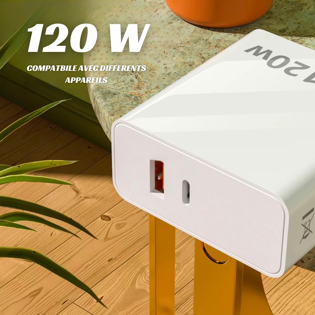 Chargeur Ultra Rapide 120W