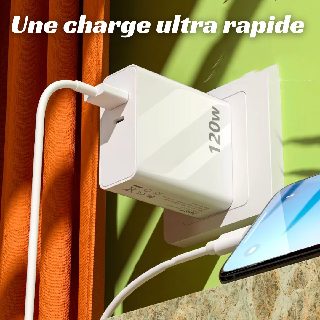 Chargeur Ultra Rapide 120W