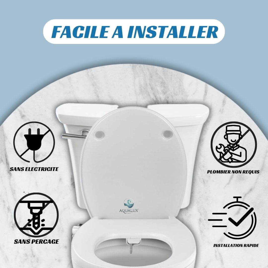 Abattant WC - Bidet japonais AQUALUX
