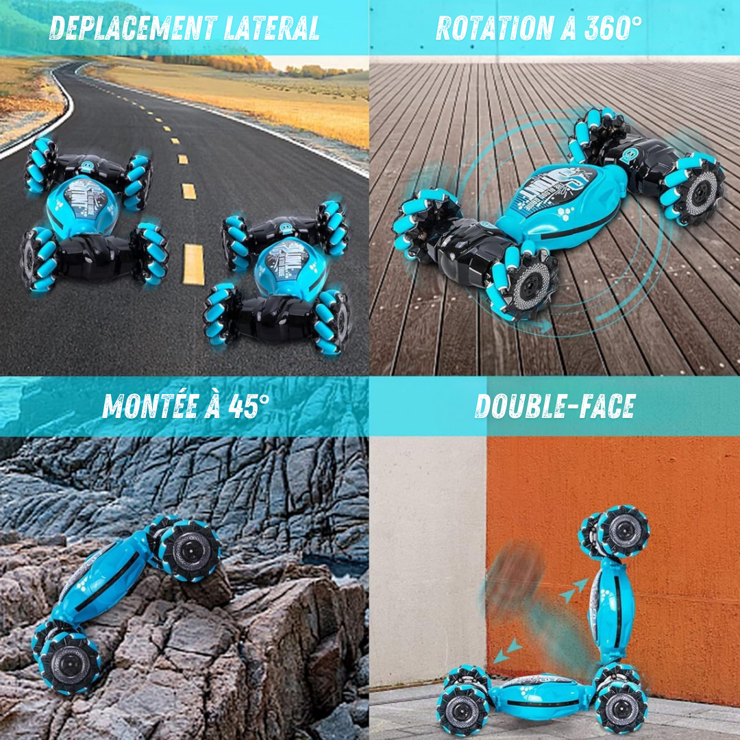 Voiture Cascadeuse Double Face - Tous terrains