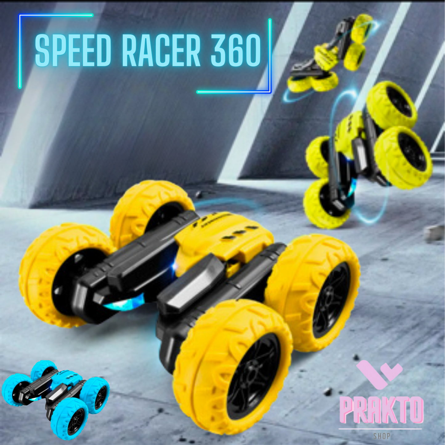 Voiture SPEED RACER 360 LED