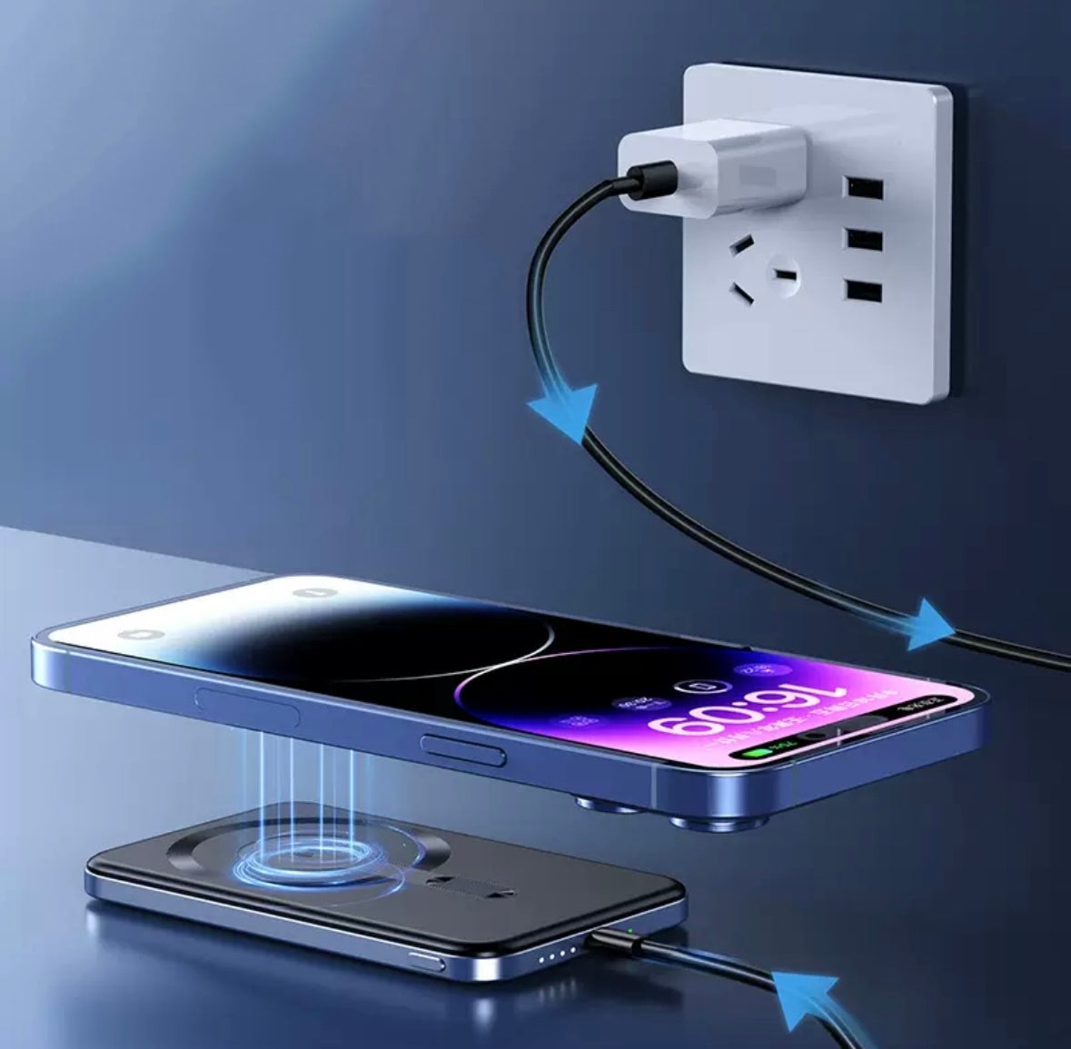 Batterie Externe Magnétique Ultra Plate 10 000mAh