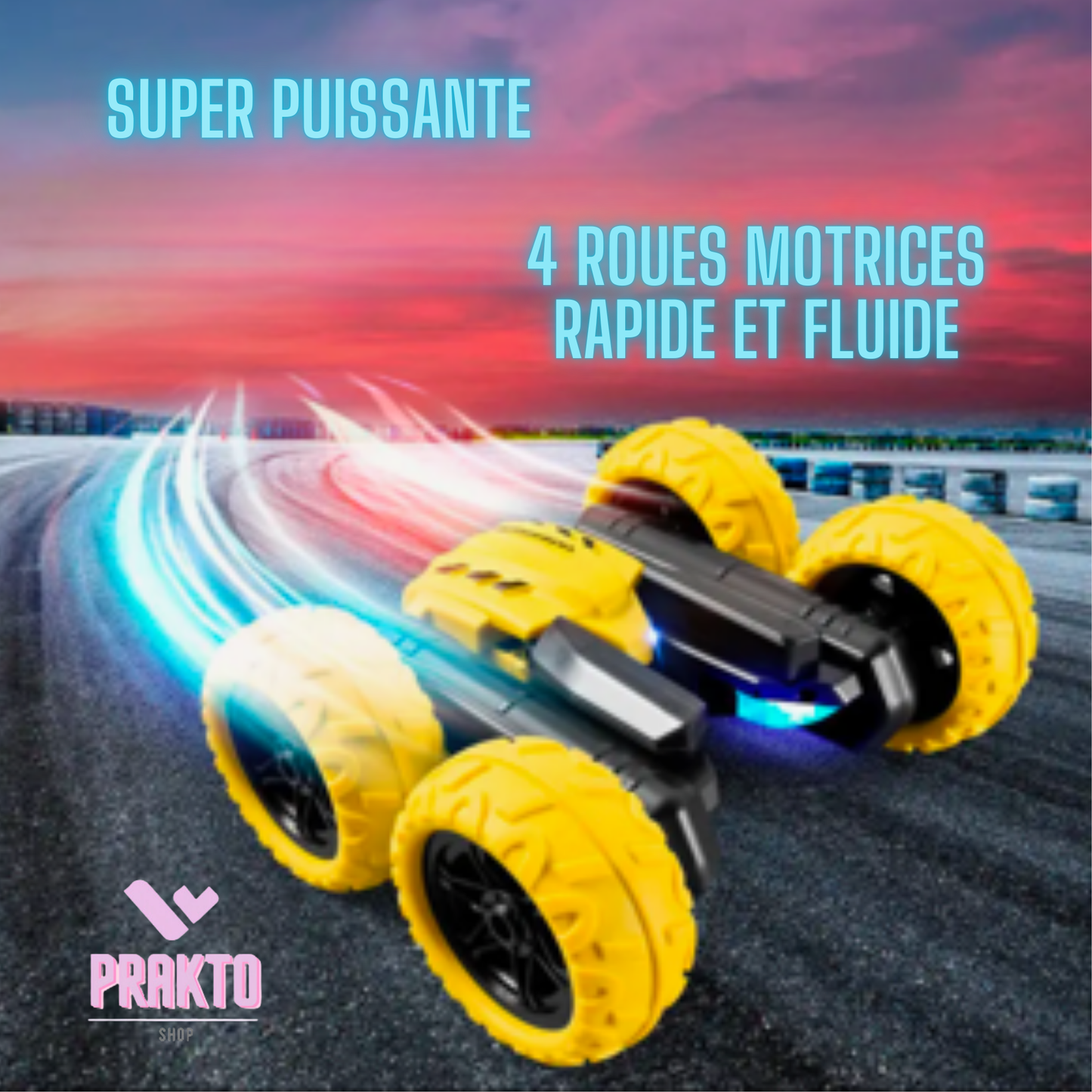 Voiture SPEED RACER 360 LED