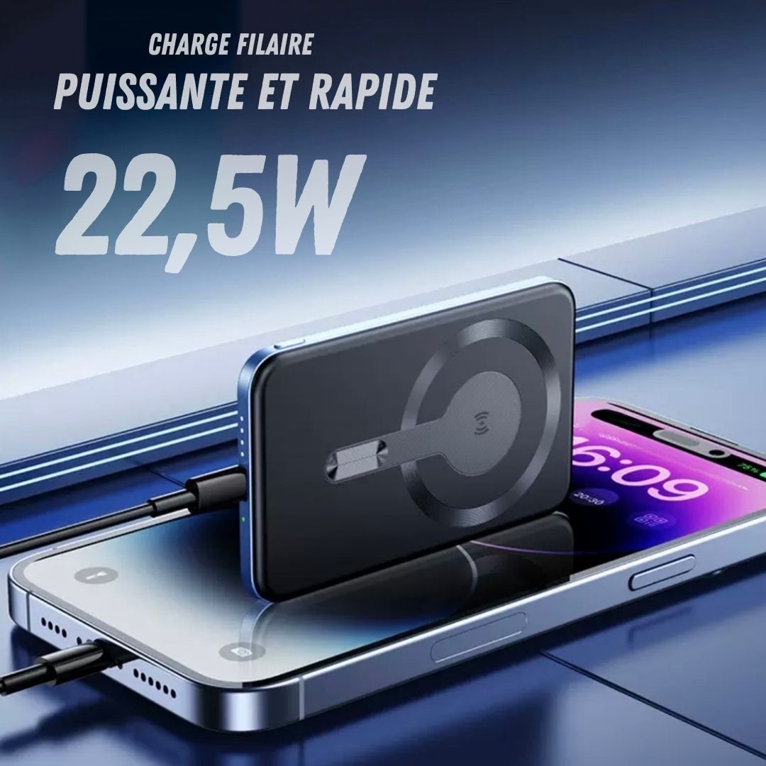 Batterie Externe Magnétique Ultra Plate 10 000mAh